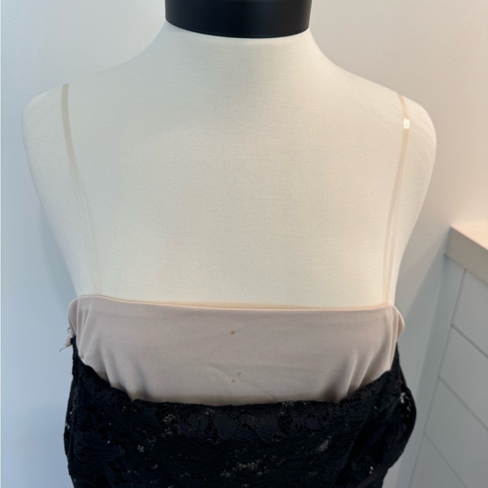 Black Lace Cocktail Dress - Size 10 - Picture 7 of 10
